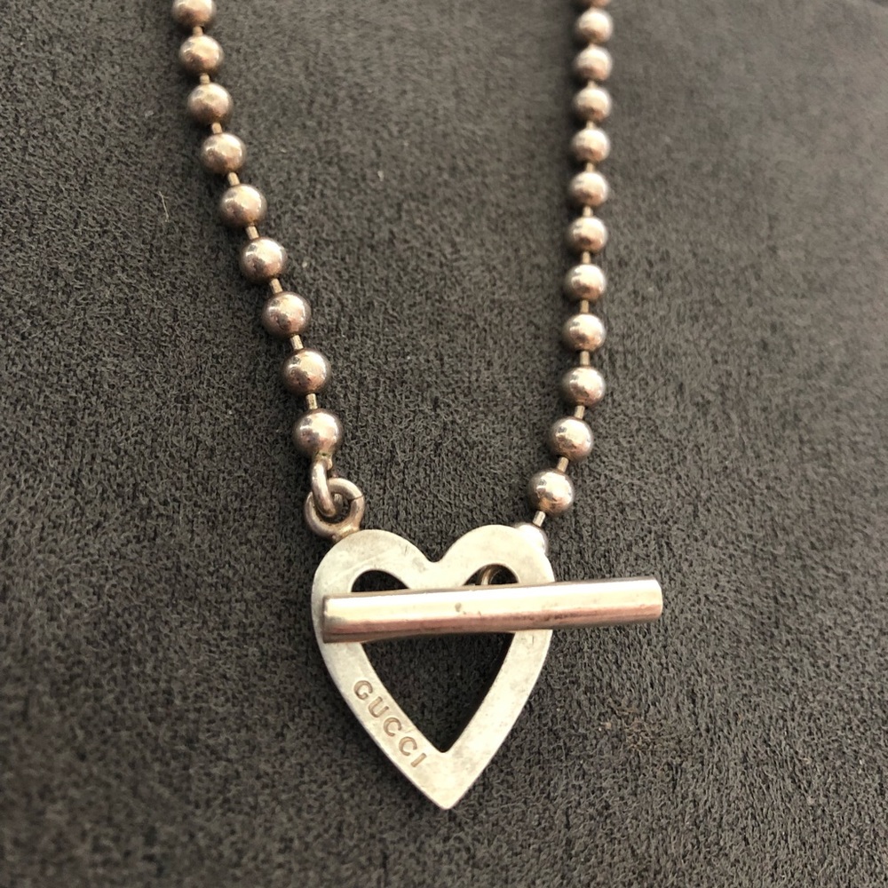 Gucci necklace silver
